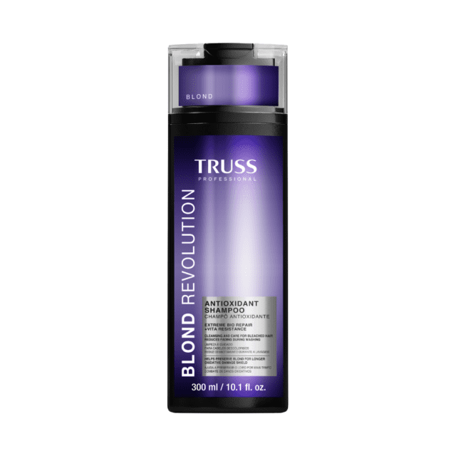 Truss Blond Revolution Antioxidant Shampoo 300ml — producto profesional disponible en peluquería Javier Vargas Chamberí Madrid