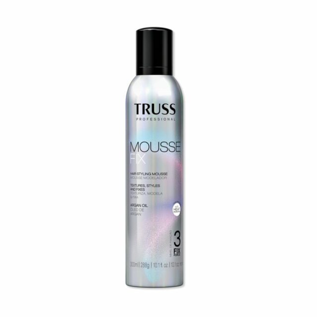 Truss Fix Hairstyling Mousse — producto profesional disponible en peluquería Javier Vargas Chamberí Madrid