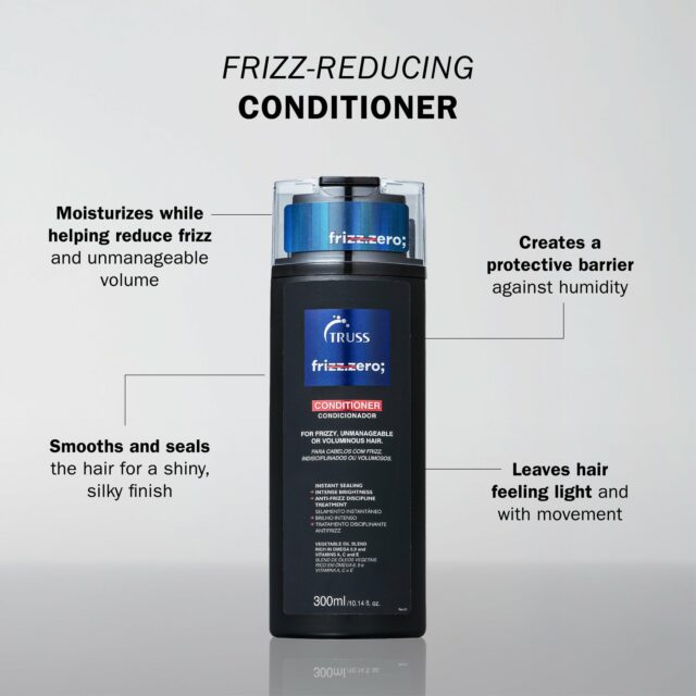 Truss Frizz Zero Acondicionador — producto profesional disponible en peluquería Javier Vargas Chamberí Madrid