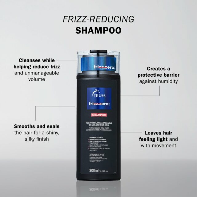 Truss Frizz Zero Shampoo — producto profesional disponible en peluquería Javier Vargas Chamberí Madrid