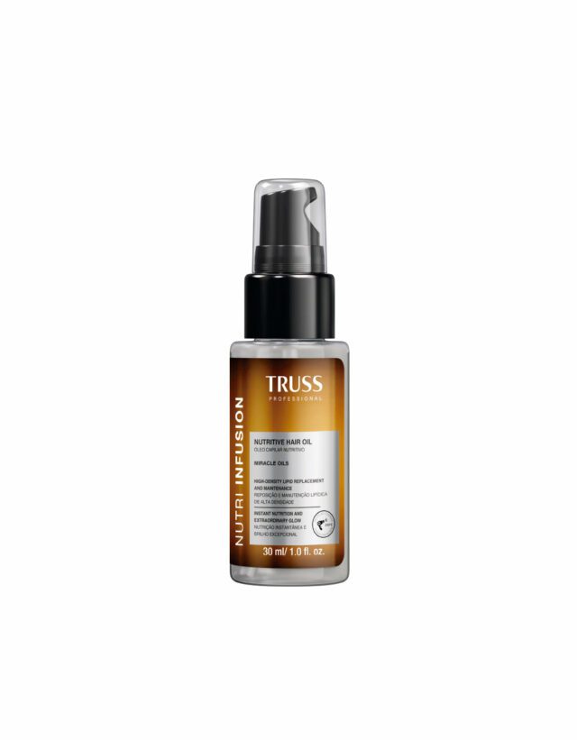 Truss Nutri Infusion Hair Oil 30ml — producto profesional disponible en peluquería Javier Vargas Chamberí Madrid