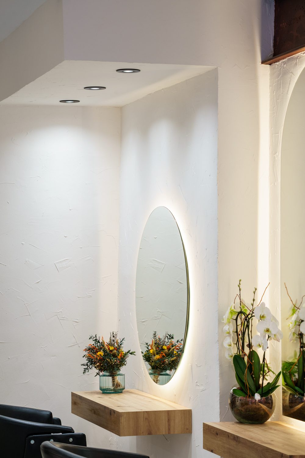 Recepcion salon Javier Vargas Hair Salon peluqueria Chamberi Madrid