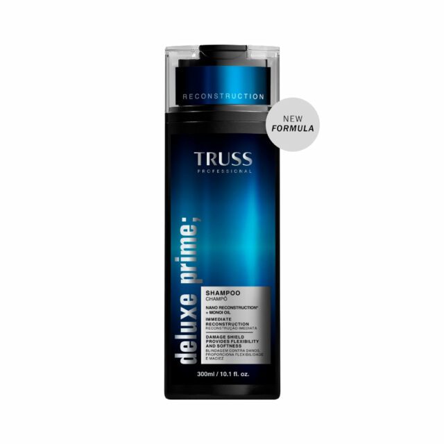 Truss Deluxe Prime Shampoo — producto profesional disponible en peluquería Javier Vargas Chamberí Madrid